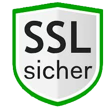 SSL-Zertifikat: Sichere Verbindung für Persönlichkeitstest. SSL sicher.